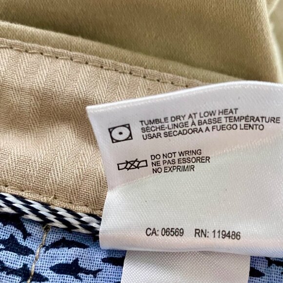 Report Collection Resort Cotton Stretch Chino Shorts Men's Size 34 New - Picture 7 of 7